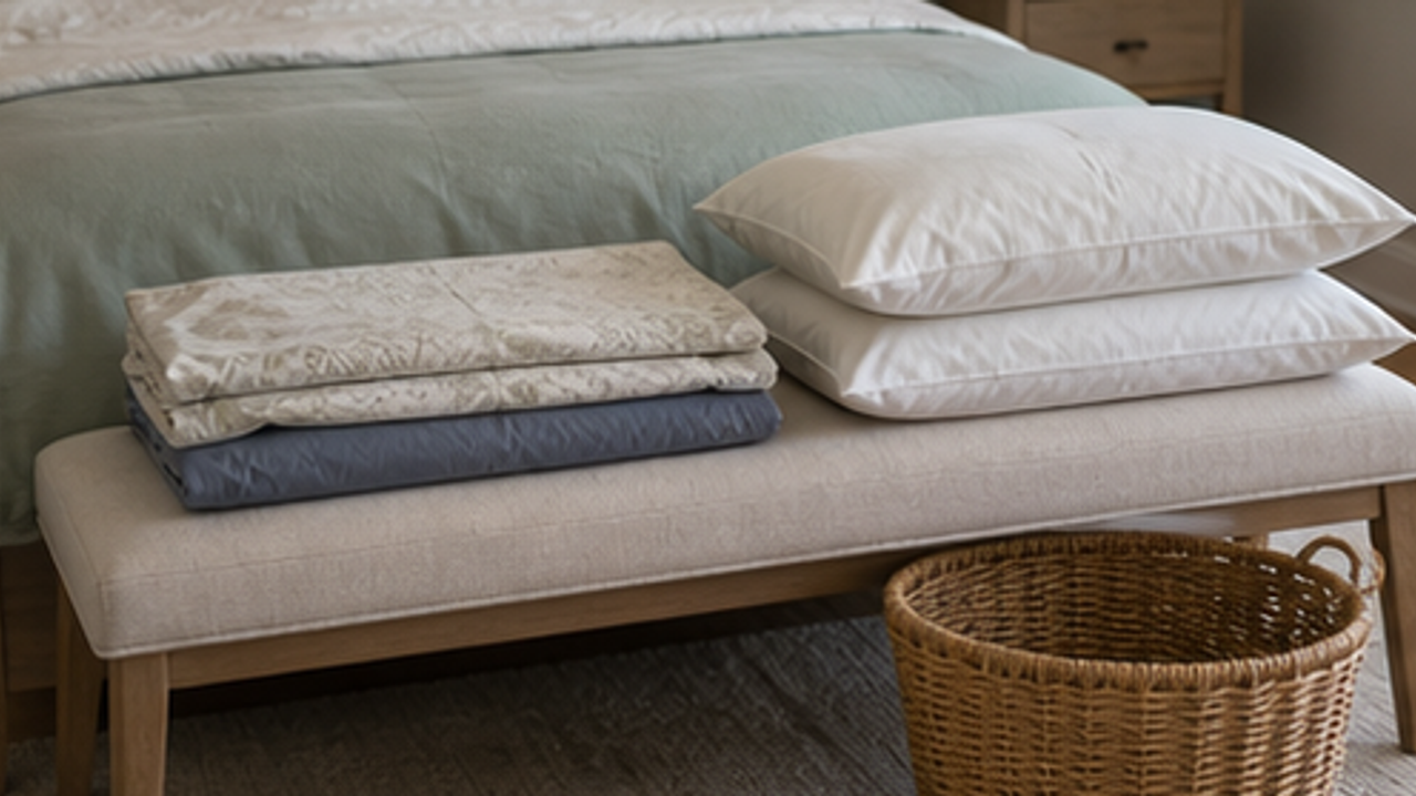 How to Set Up a Bedding Change Basket