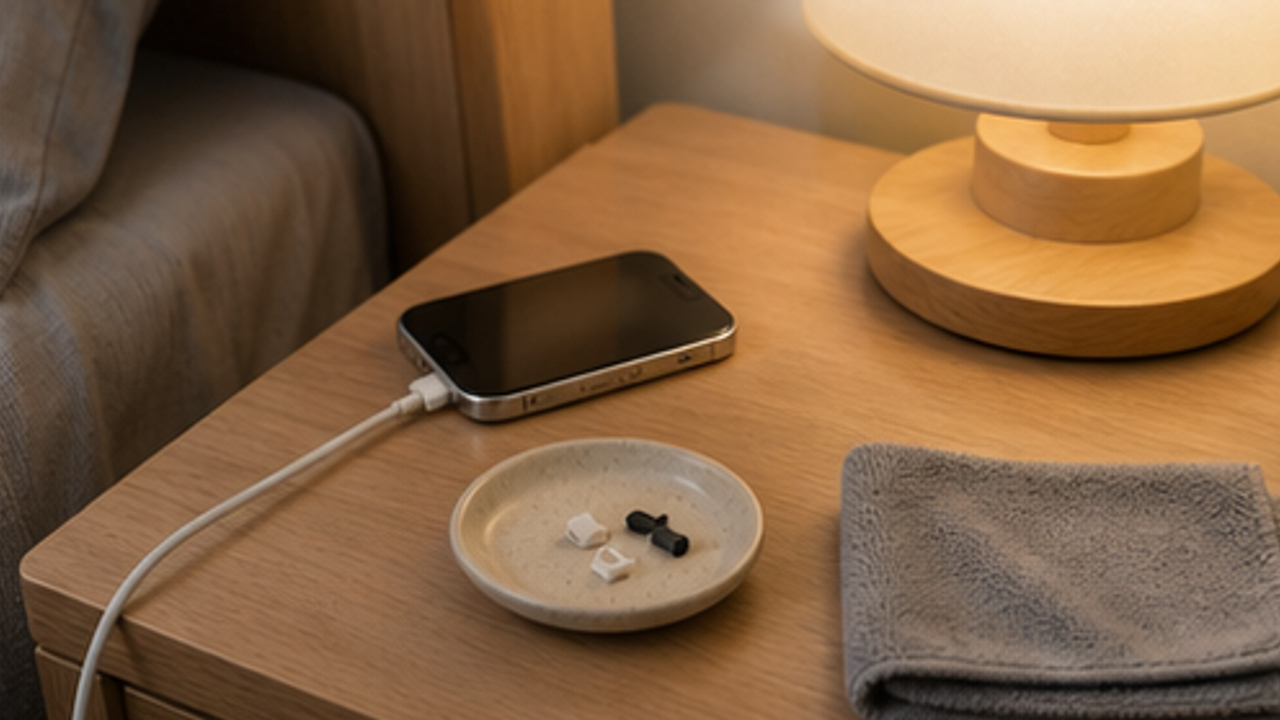 How to Prepare a Bedside Charging Cable Dust Plug Dish