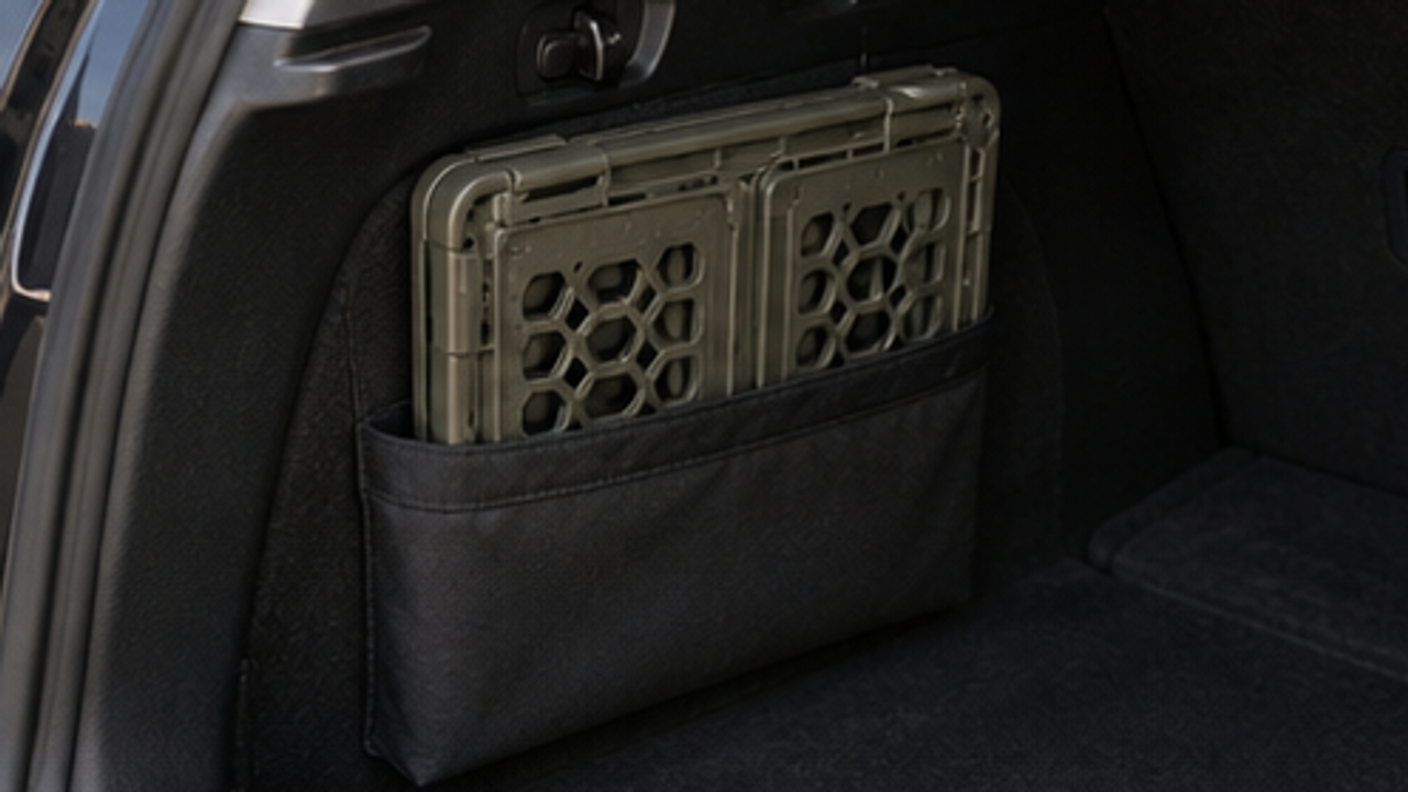 How to Organize a Car Trunk Folding Crate Pocket