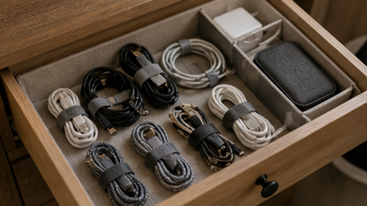 How to Organize Charging Cables