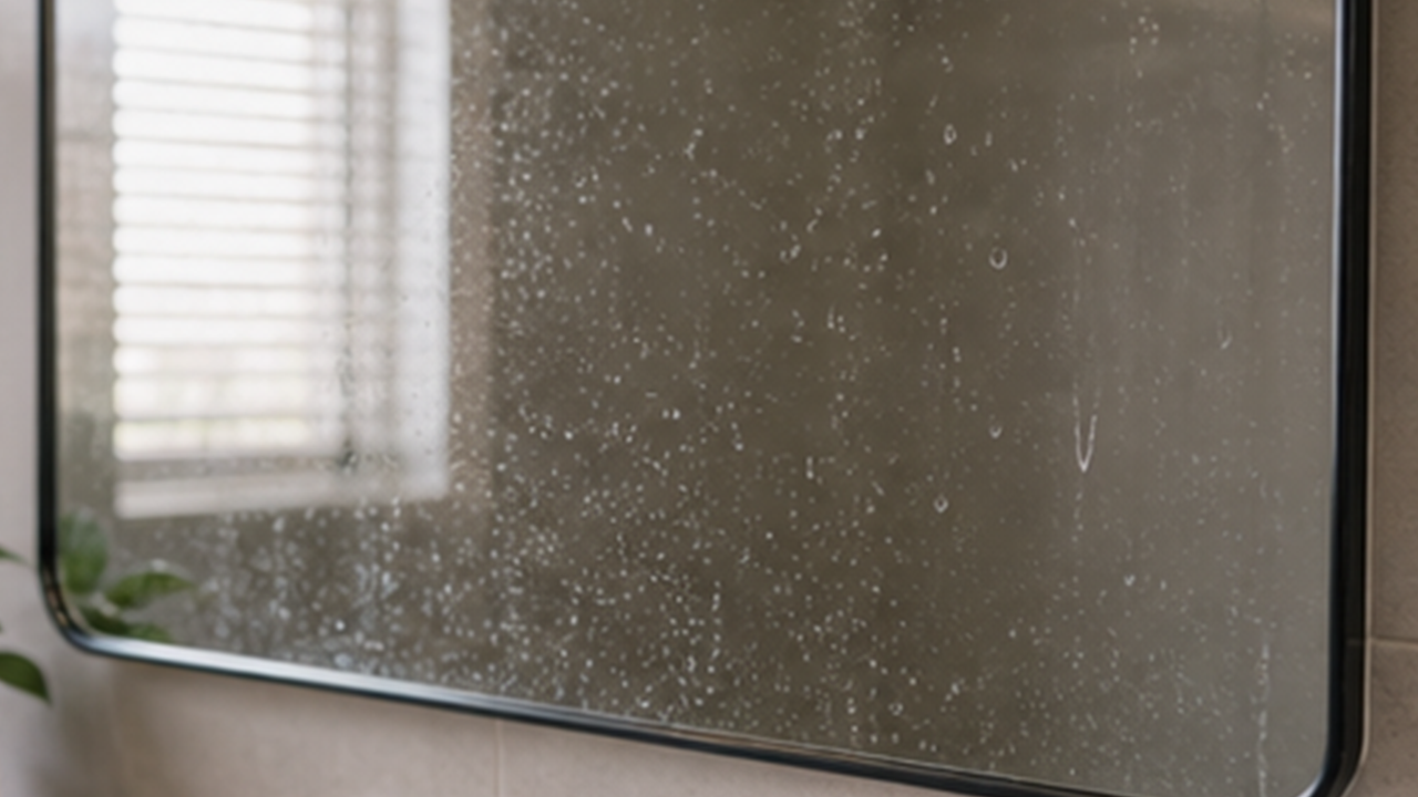 How to Clean a Bathroom Mirror