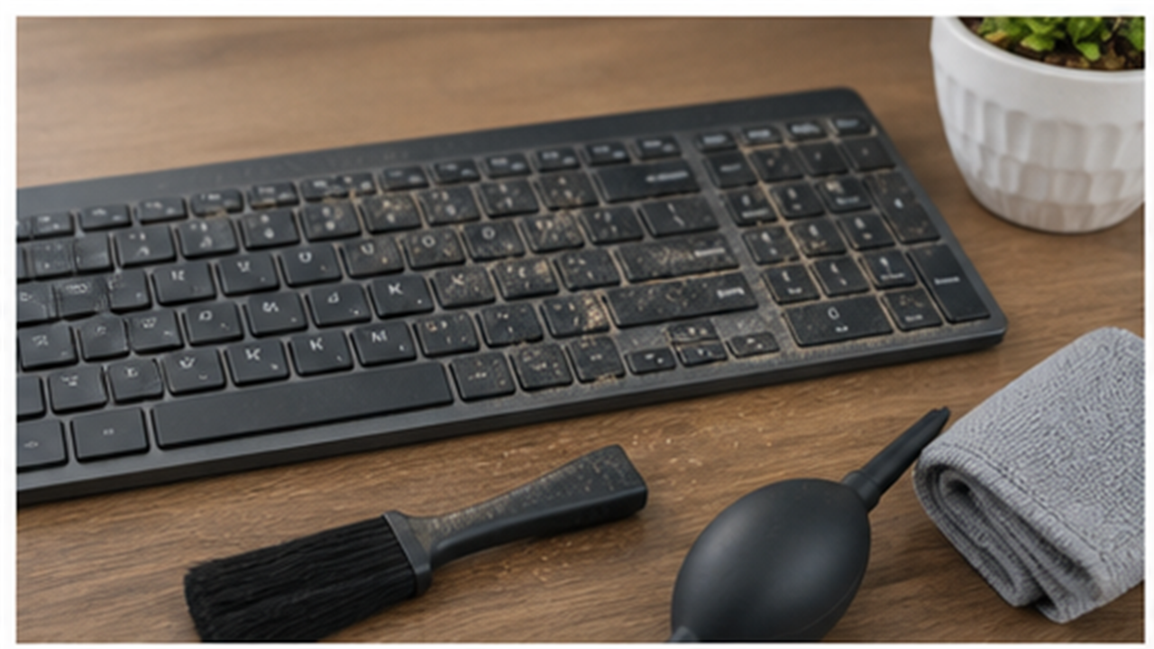 How to Clean a Computer Keyboard