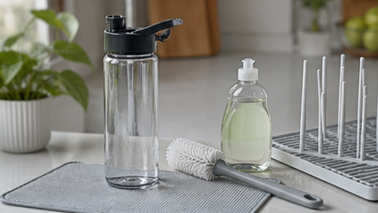 Clean and Refill a Reusable Water Bottle Safely