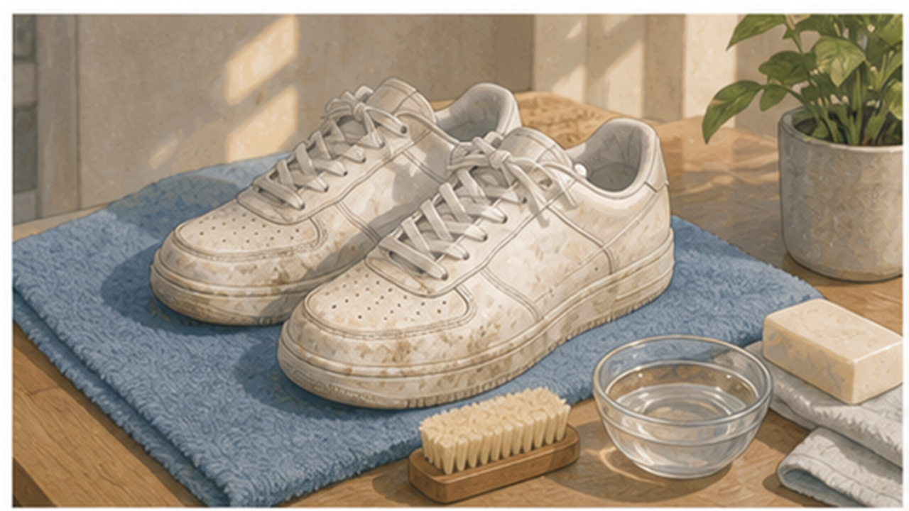 How to Clean White Sneakers