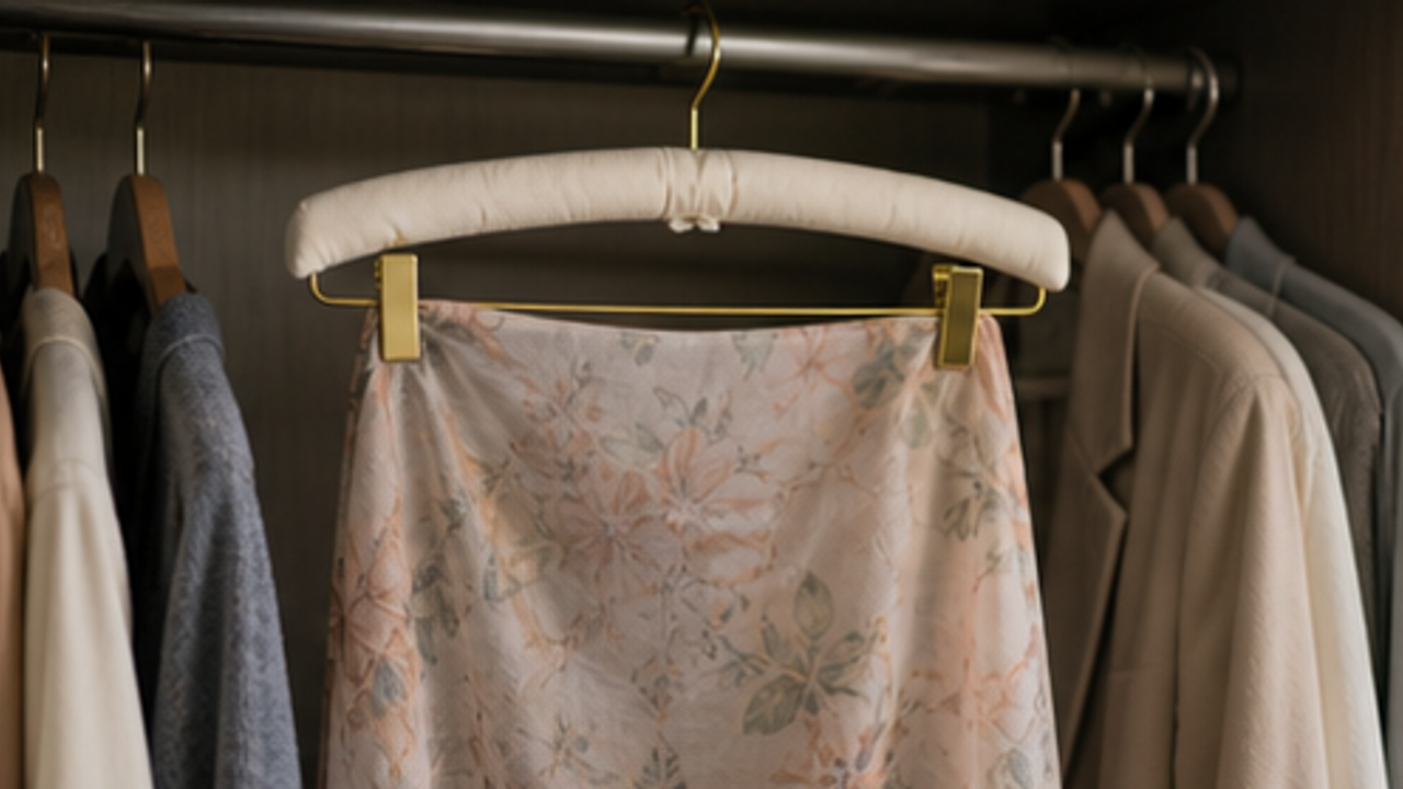 How to Set Up Closet Airing Clips for Scarves