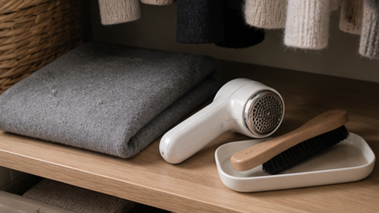 How to Prepare a Closet Sweater Depilling Kit