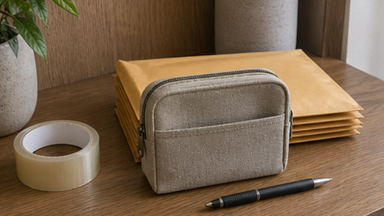 How to Prepare an Entryway Parcel Return Label Pouch