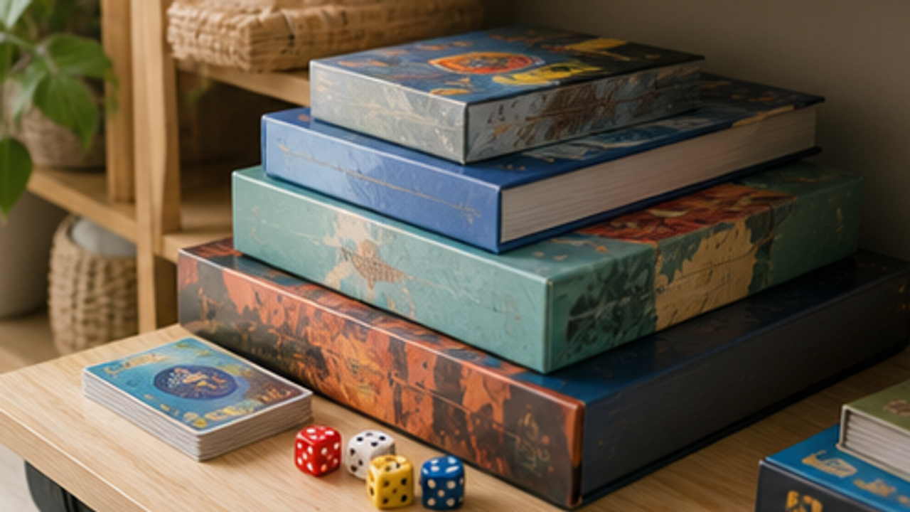 How to Organize a Family Board Game Shelf
