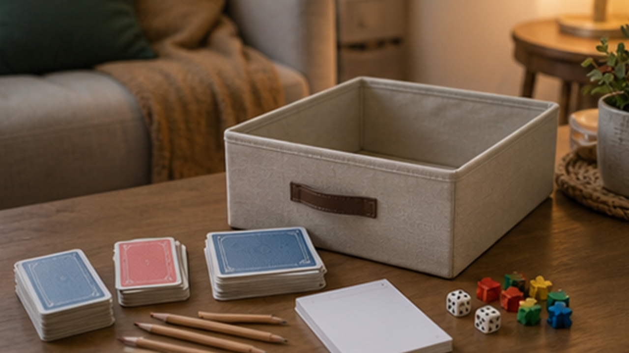 How to Set Up a Family Game Night Box