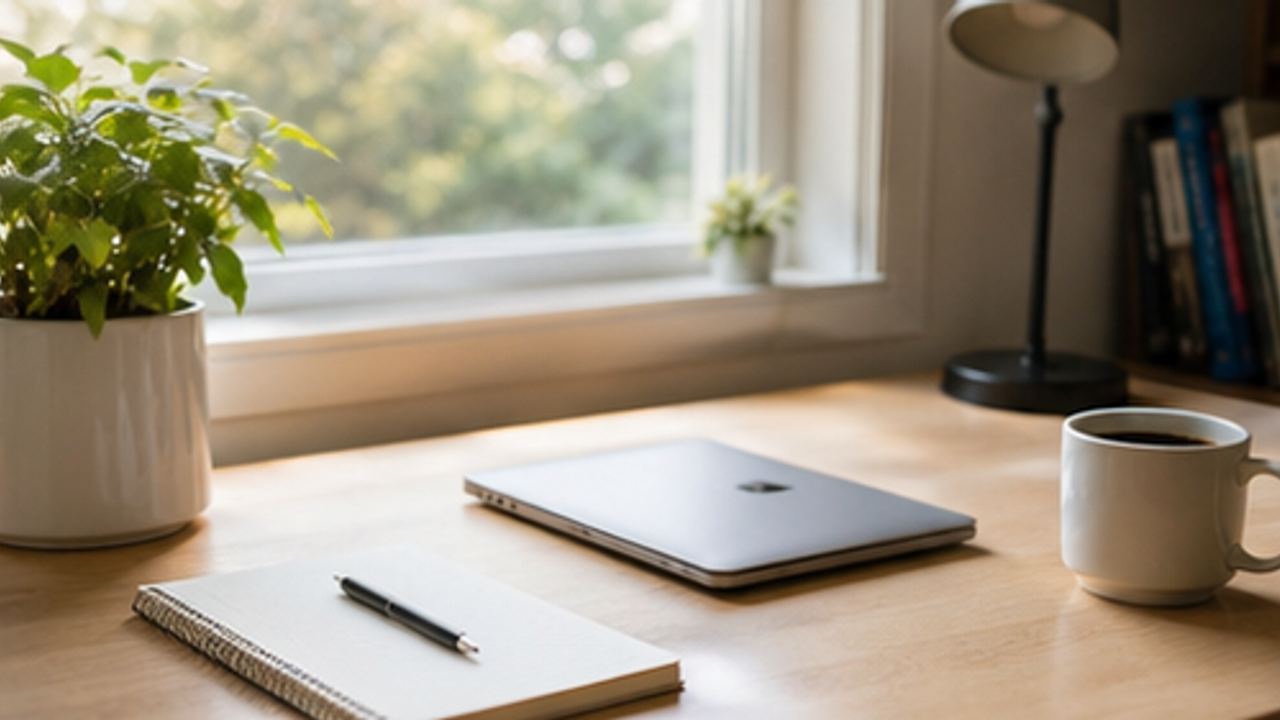 How to Reset a Messy Desk for 10 Minutes of Focus