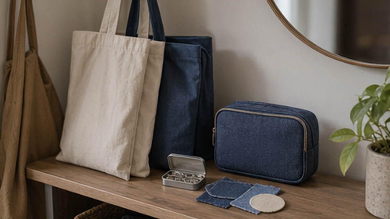 How to Prepare a Hallway Reusable Tote Repair Pouch