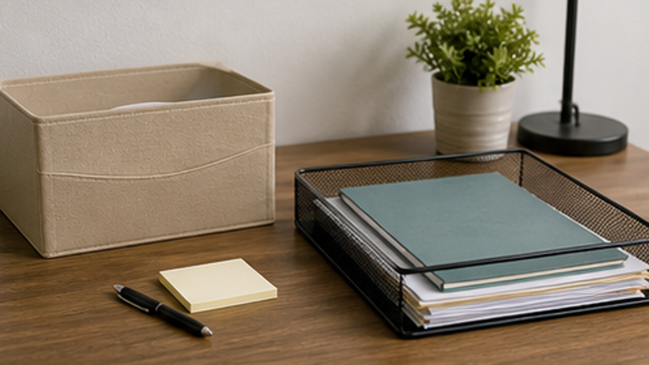 How to Set Up a Home Paperwork Action Box