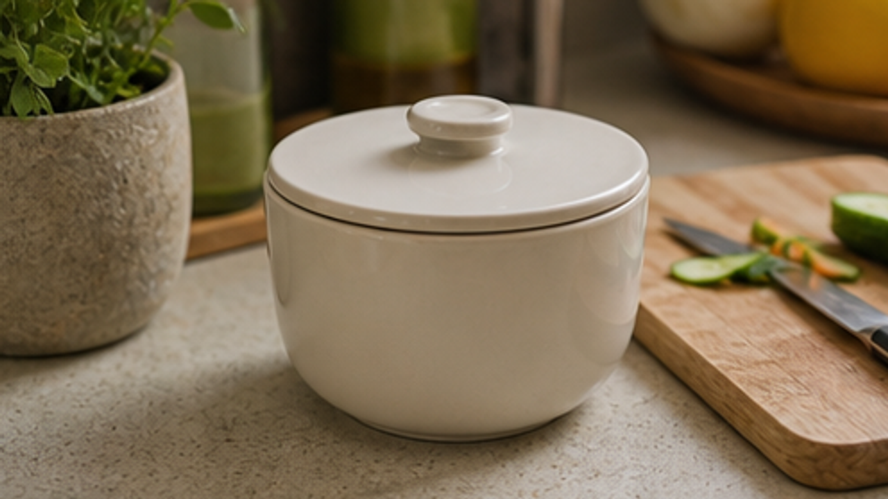 How to Set Up a Small Kitchen Compost Starter Bowl