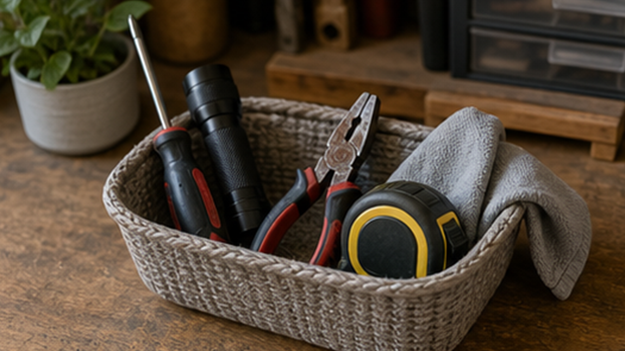 How to Make a Mini Tool Check Basket