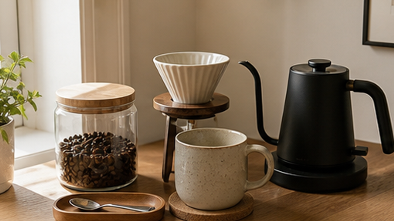 Set Up a Simple Morning Coffee Corner