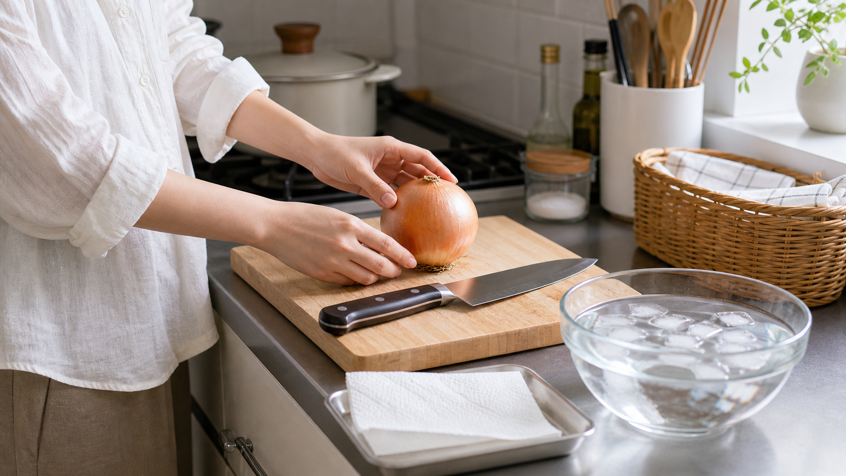 How to Cut Onions Without Crying