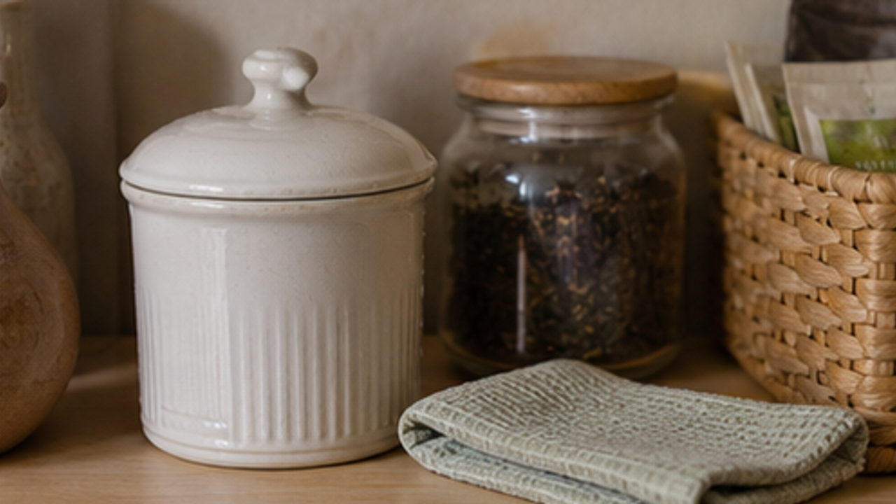 How to Set Up a Pantry Tea Bag Compost Caddy