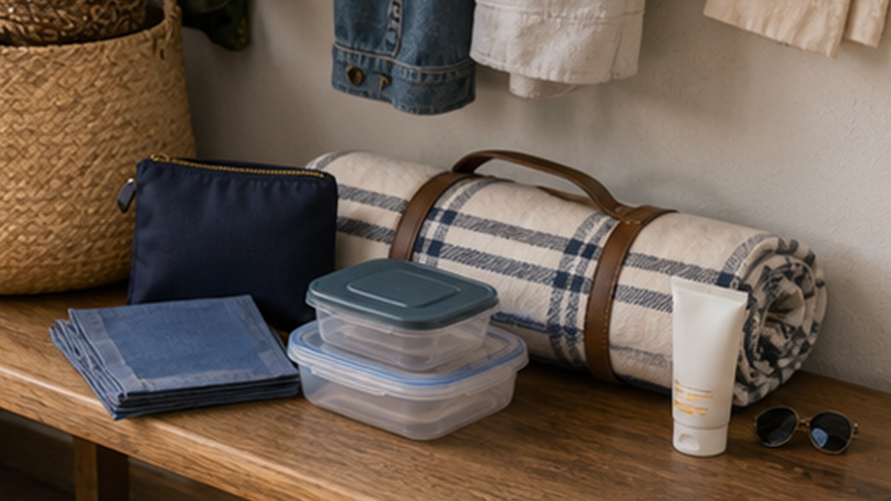 How to Make a Picnic Blanket Kit