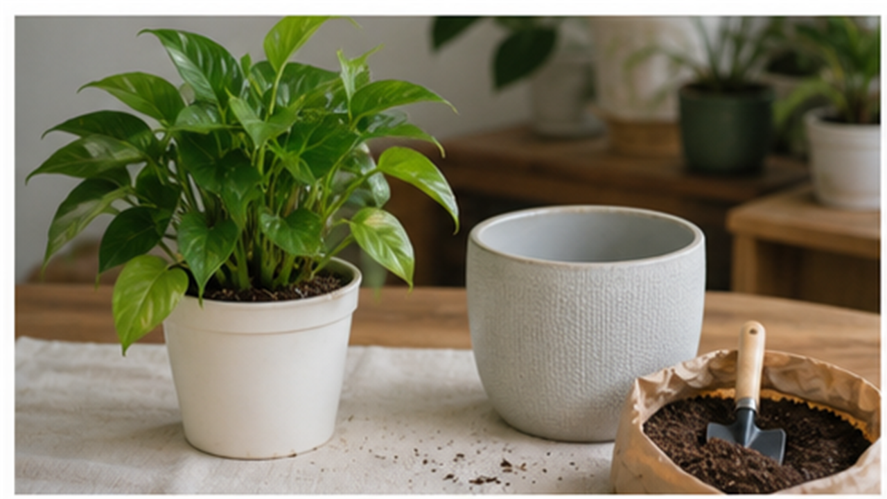How to Repot an Indoor Plant