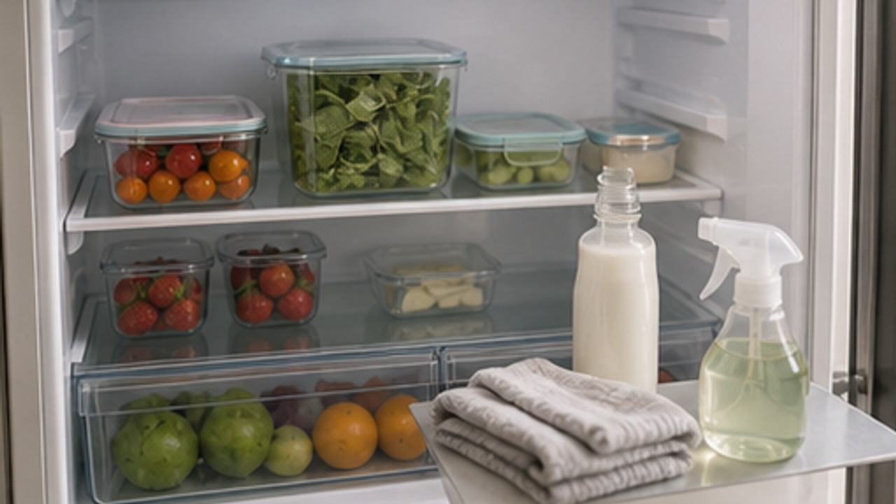 Reset One Refrigerator Shelf Safely