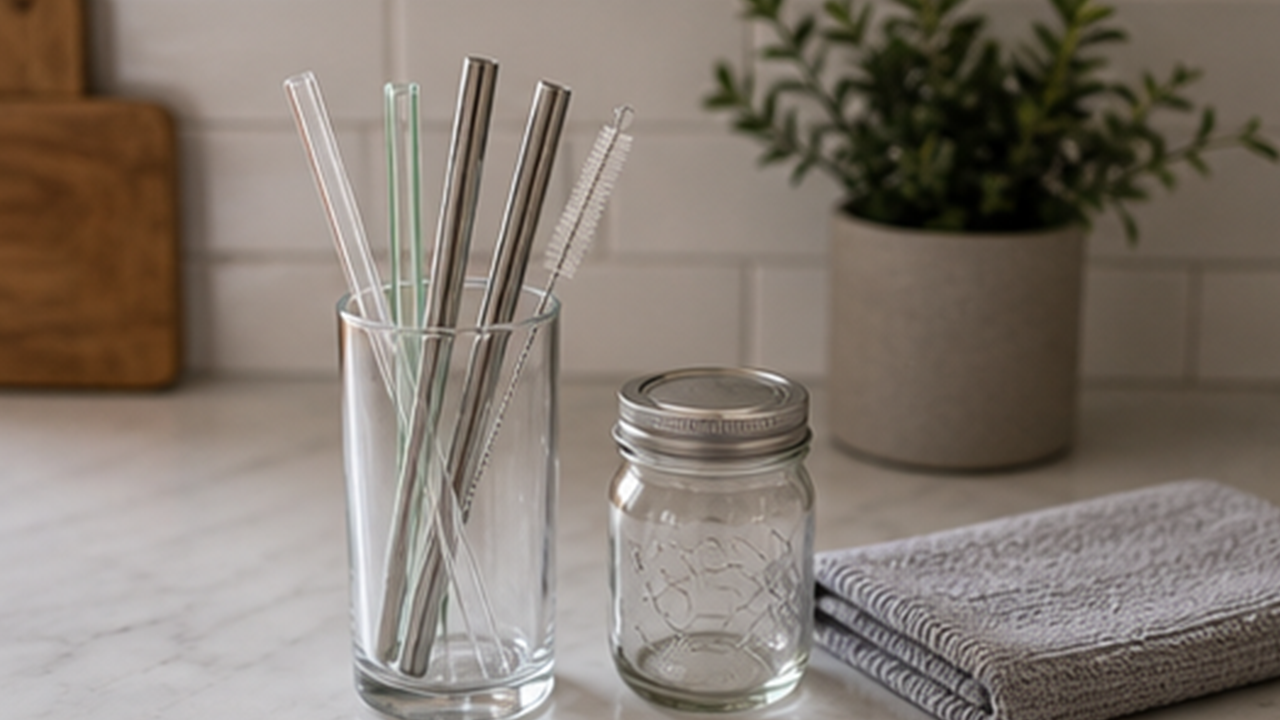 How to Prepare a Reusable Straw Cleaning Cup