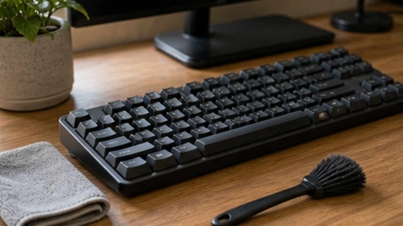 How to Clean a Keyboard Safely Without Soaking It