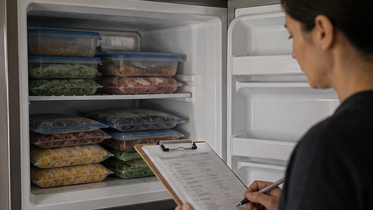 How to Make a Simple Freezer Inventory