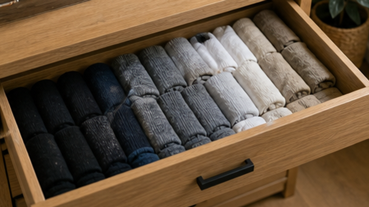 How to Sort a Sock Drawer