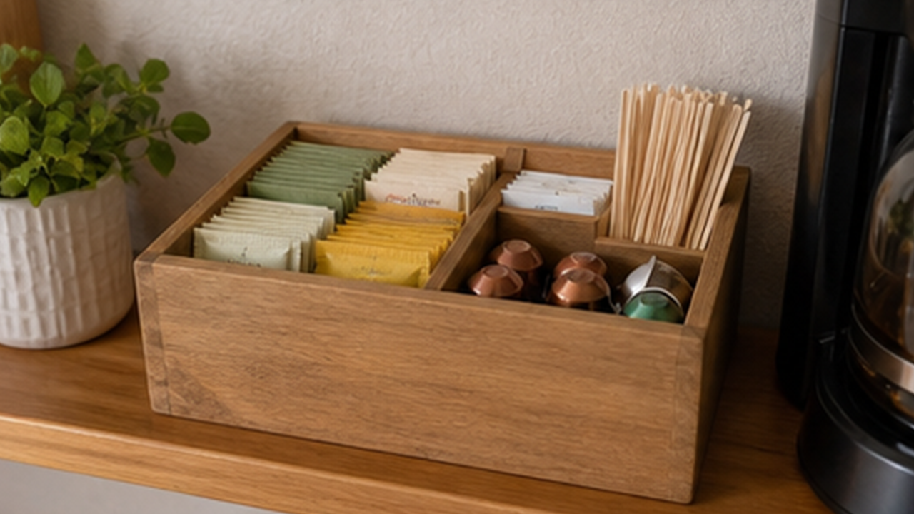 How to Create a Small Tea and Coffee Refill Box