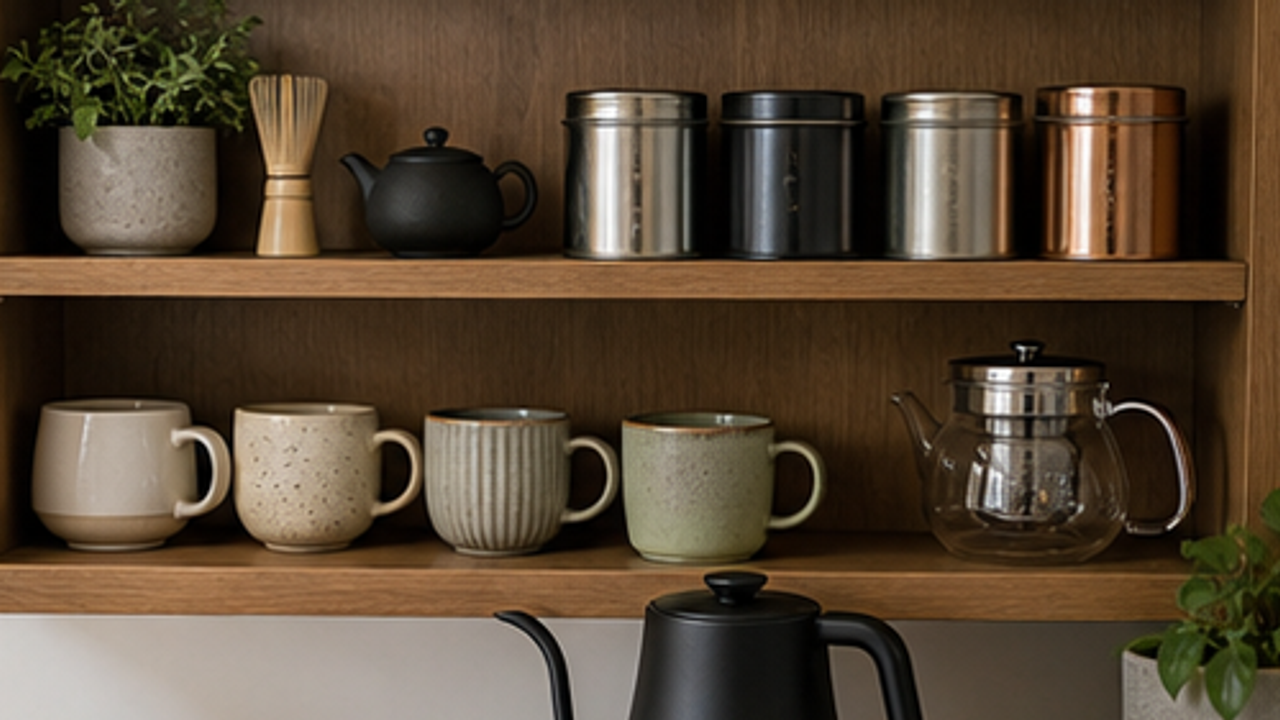 How to Reset a Tea Shelf