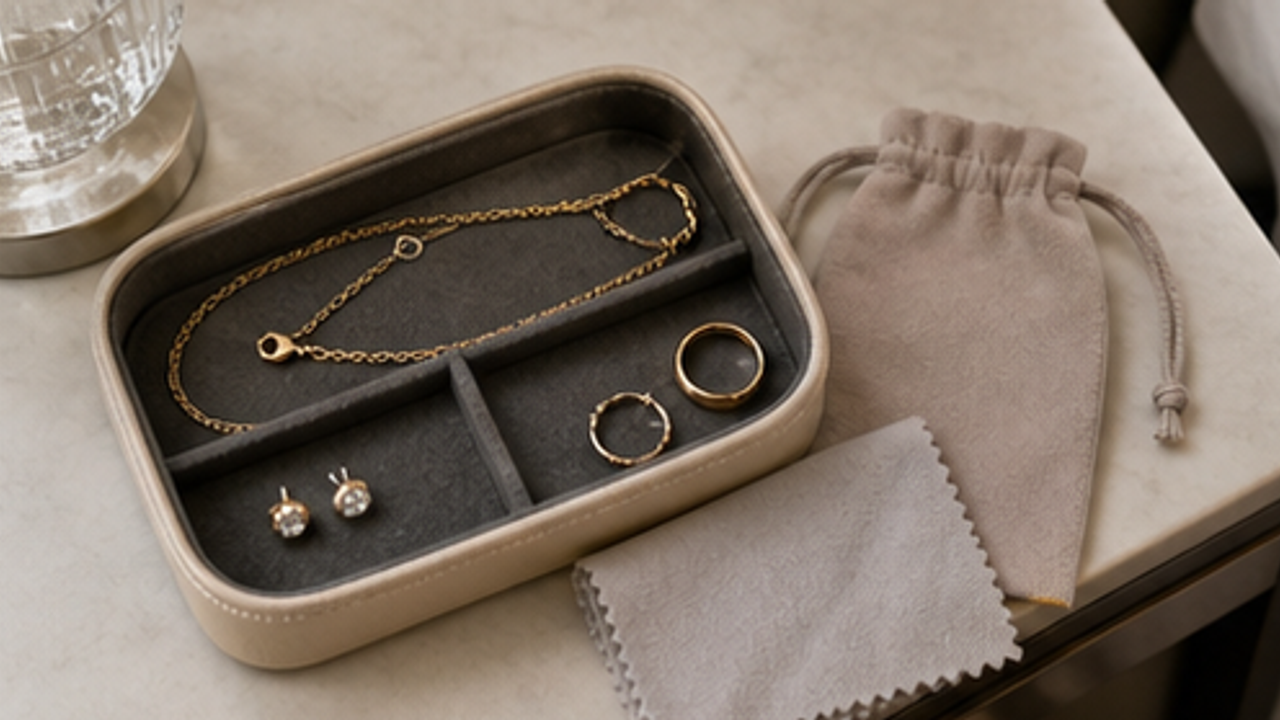 How to Prepare a Travel Jewelry Clasp Check Tray