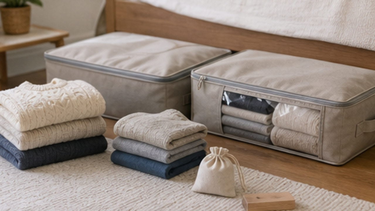 How to Prepare Under-Bed Seasonal Storage Bags