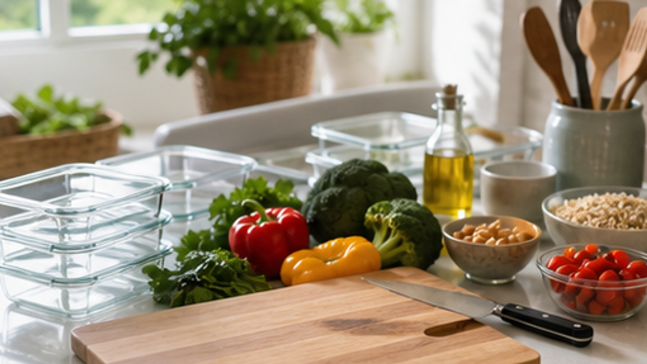 Set Up a Simple Weekly Meal Prep Station