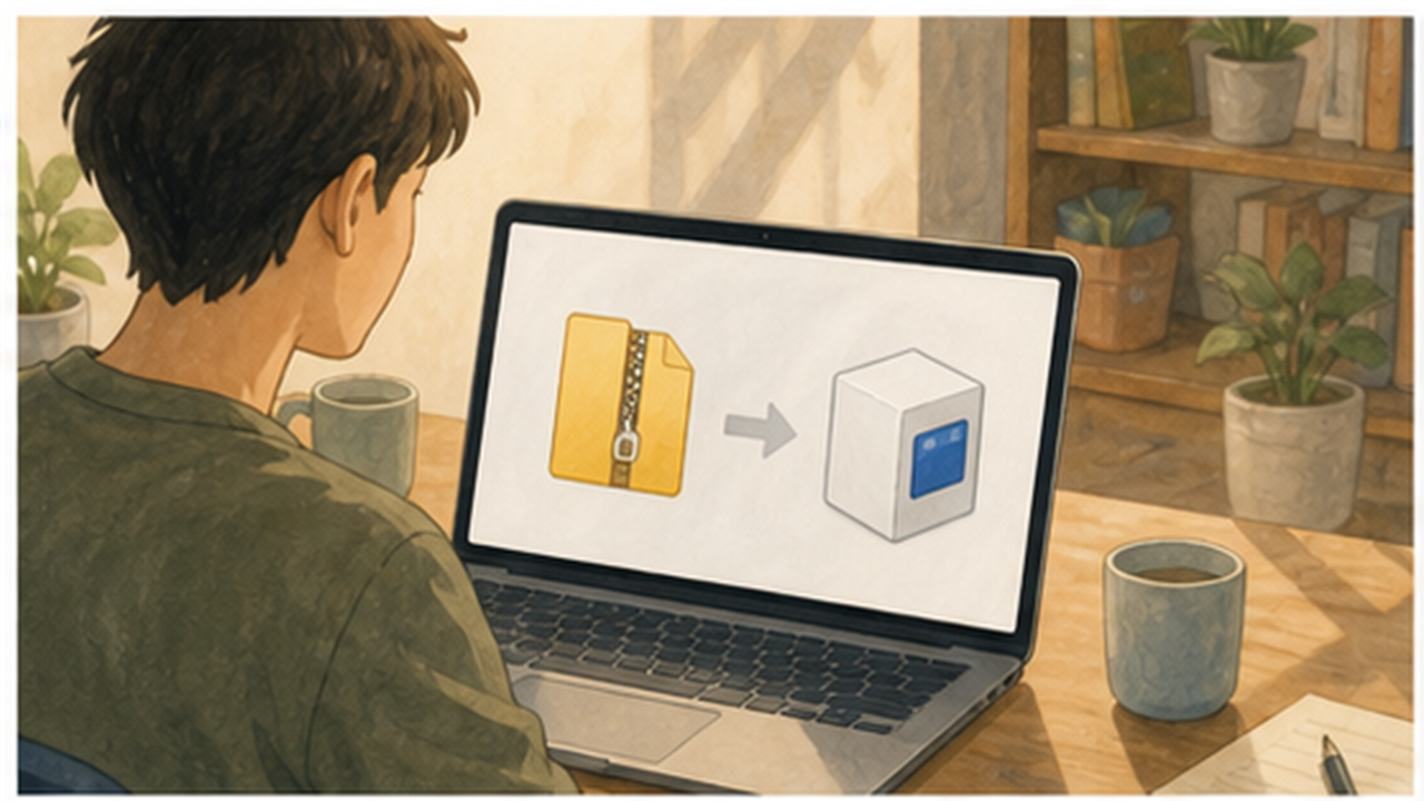 How to Convert a ZIP File into a Self-Extracting EXE